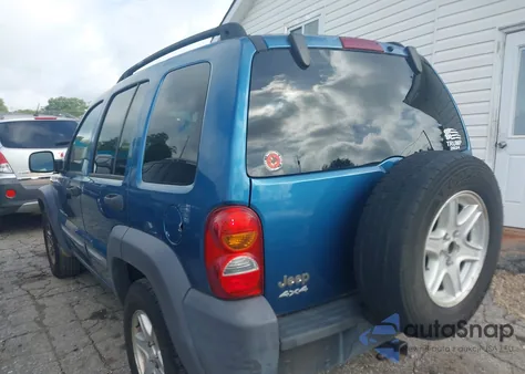 2003 Jeep Liberty Sport из США, поврежденный, VIN 1J4GL48K43W533564